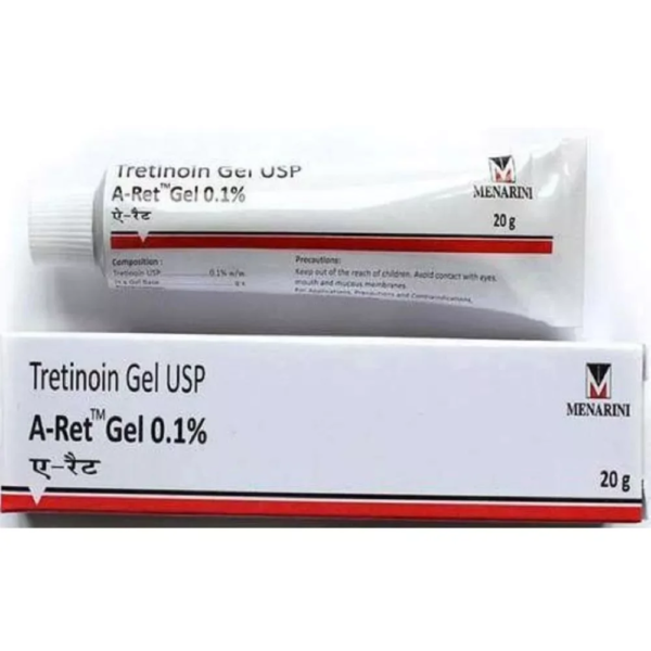 Retinol Gel 0.1 Vitamin A Repairs Fine Lines & Wrinkles, Scar Treatment, Age and Sun Spots, Anti-Aging Formula, 20 Grams