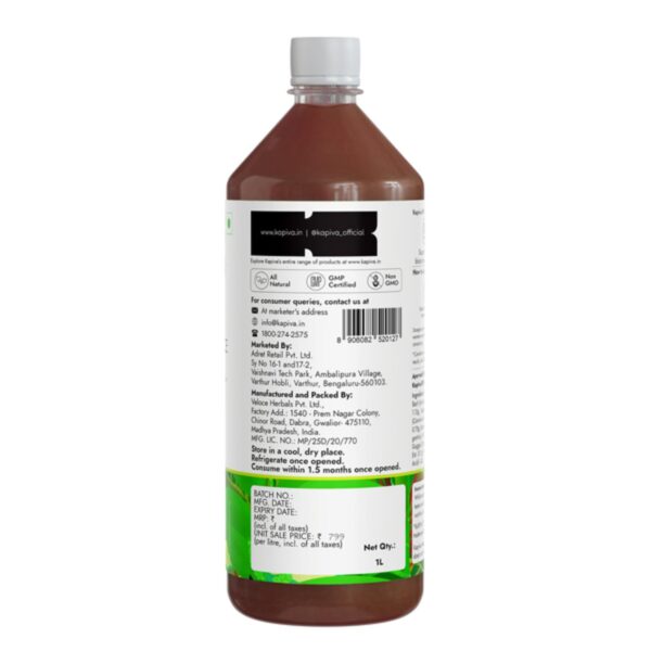 Kapiva BP Care Juice - 100% Ayurvedic Juice for Controlling Blood Pressure & Cholesterol Level | Arjuna, Shankhpushpi & 8 Other Herbs - Image 3