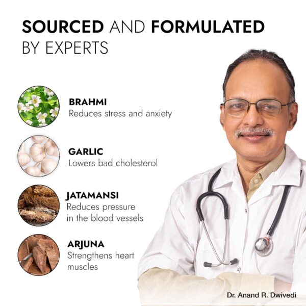 Kapiva BP Care Juice - 100% Ayurvedic Juice for Controlling Blood Pressure & Cholesterol Level | Arjuna, Shankhpushpi & 8 Other Herbs - Image 5